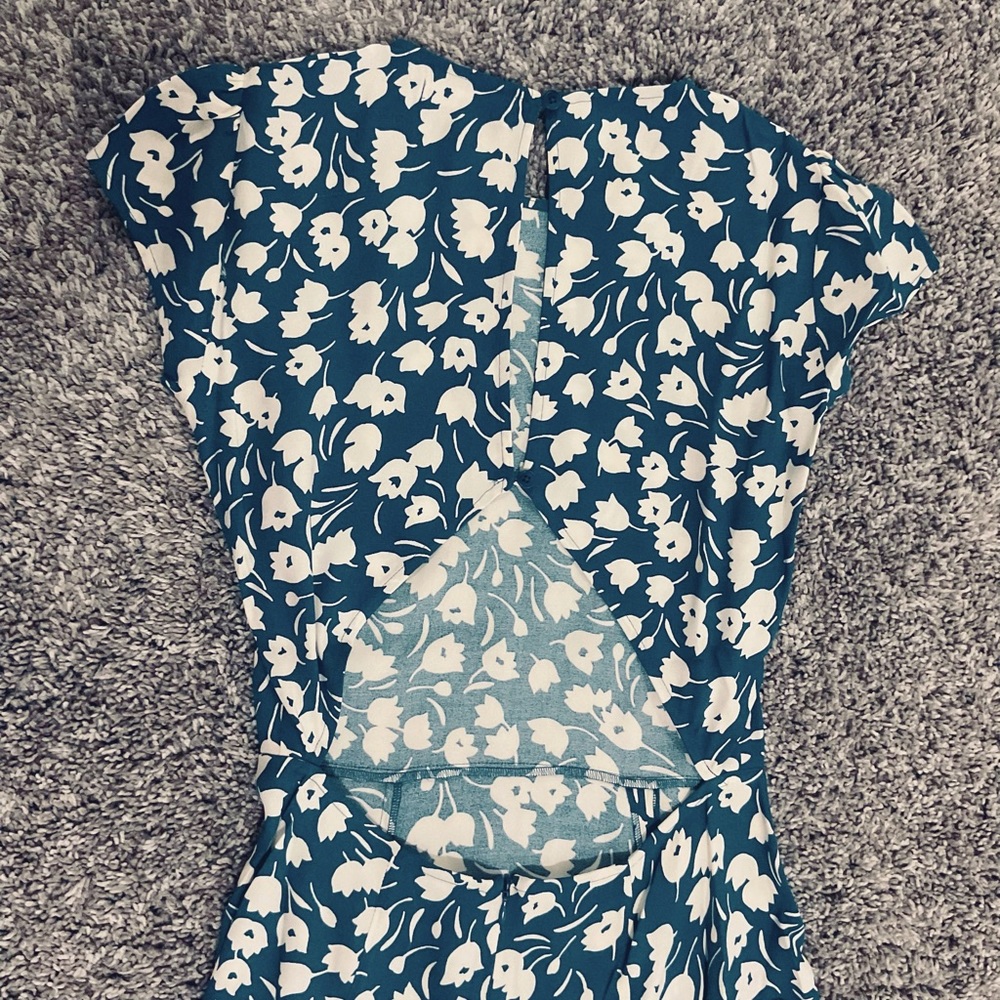 NWOTđź’™Reformation Gavin Dress - Tuli - Picture 6 of 7
